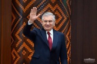 Elected President of Uzbekistan Shavkat Mirziyoyev takes charge
