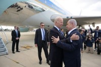 Attack on Gaza hospital seems to be done by other team: US president Joe Biden tells Benjamin Netanyahu as he visits Israe