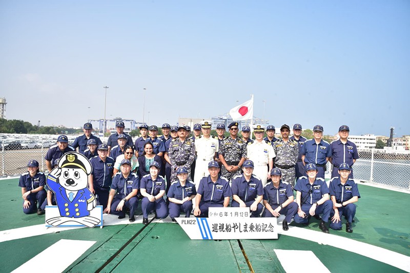 Japanese CG Ship Yashima visiting Chennai for joint exercise