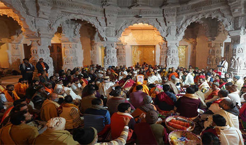 Ayodhya: Rituals of worshipping Ram Lalla's idol begins before consecration