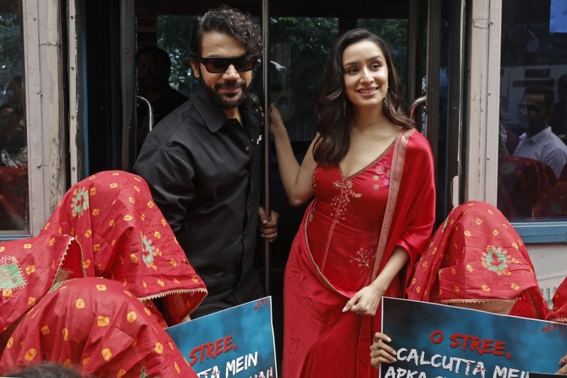 Shraddha Kapoor, Rajkummar Rao's day out in Kolkata for Stree 2