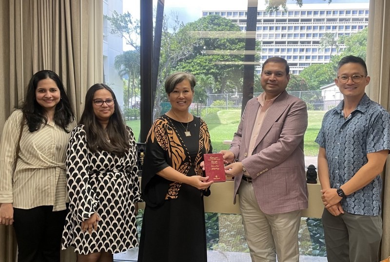 Prabha Khaitan Foundation explores global partnerships in Hawaii for art, culture, literature and sustainability