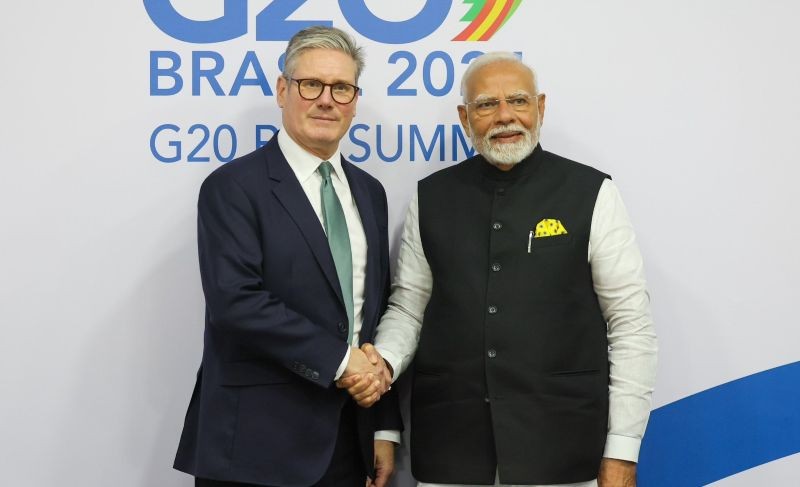 Keir Starmer meets Narendra Modi in Brazil, announces relaunch of UK-India free trade agreement talks