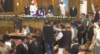 Article 370 restoration demand triggers ruckus in Jammu and Kashmir Assembly again