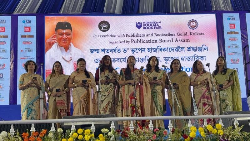 Rich tribute to Bhupen Hazarika at Kolkata Book Fair marks birth centenary